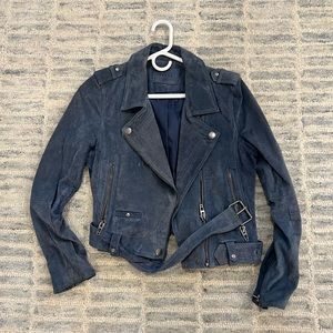 BLANKNYC Suedo Moto Jacket